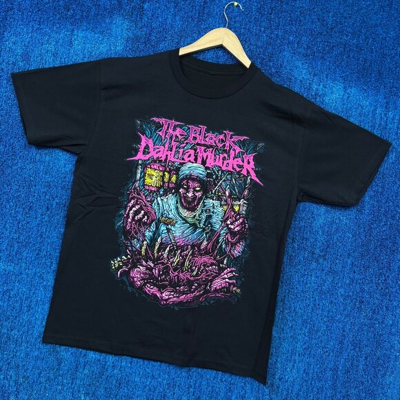 The Black Dahlia Murder Deflorate Art Death Metal Band Tee L - Picture 3 of 4